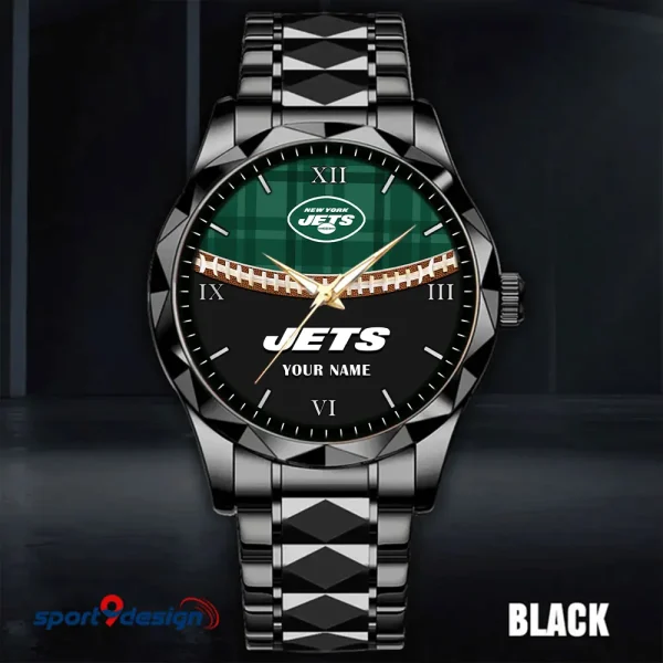 New York Jets Luxury Diamond Men Wristwatch Trending 2025 SPTDMW377 - Image 2