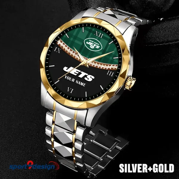 New York Jets Luxury Diamond Men Wristwatch Trending 2025 SPTDMW377
