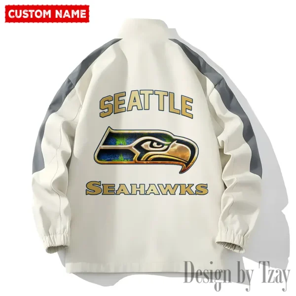 Seattle Seahawks NFL 2 Piece Casual Athletic Jogging Warm Up S9VSS2PS452 - Image 2