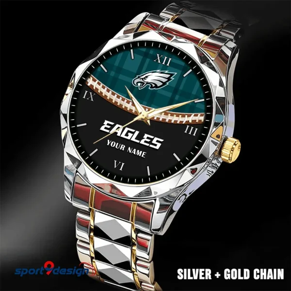 Philadelphia Eagles Luxury Diamond Men Wristwatch Trending 2025 SPTDMW378 - Image 5