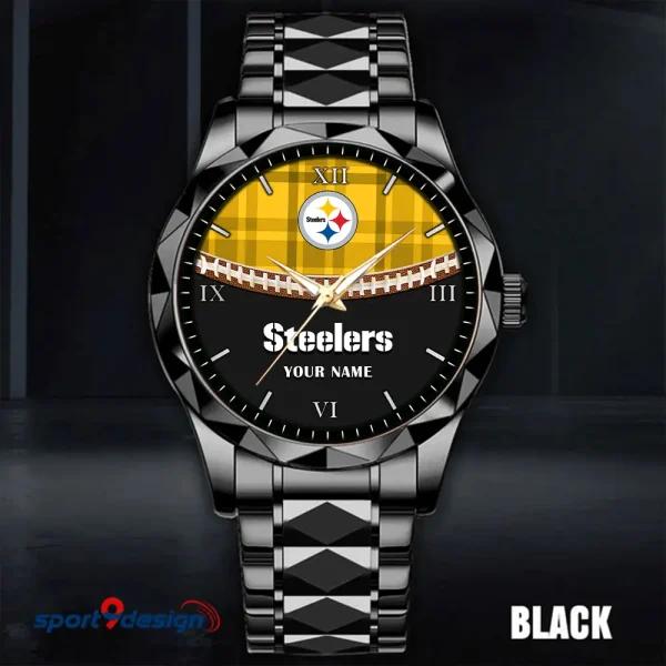 Pittsburgh Steelers Luxury Diamond Men Wristwatch Trending 2025 SPTDMW379 - Image 2
