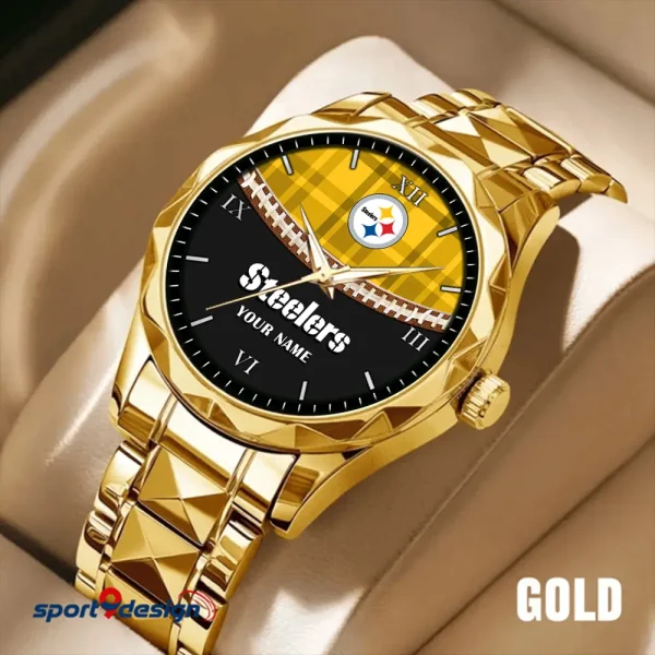 Pittsburgh Steelers Luxury Diamond Men Wristwatch Trending 2025 SPTDMW379 - Image 3