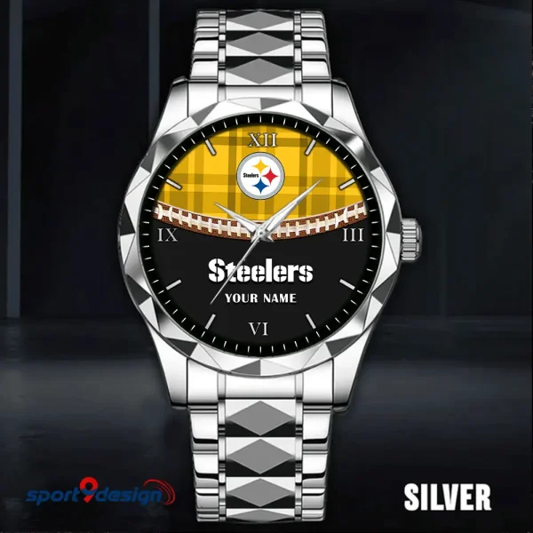 Pittsburgh Steelers Luxury Diamond Men Wristwatch Trending 2025 SPTDMW379 - Image 5
