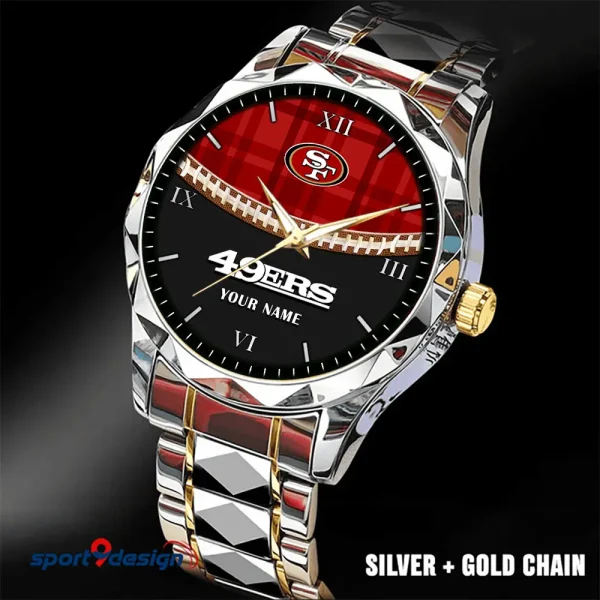 San Francisco 49ers Luxury Diamond Men Wristwatch Trending 2025 SPTDMW380 - Image 5