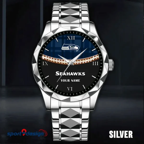 Seattle Seahawks Luxury Diamond Men Wristwatch Trending 2025 SPTDMW381 - Image 5