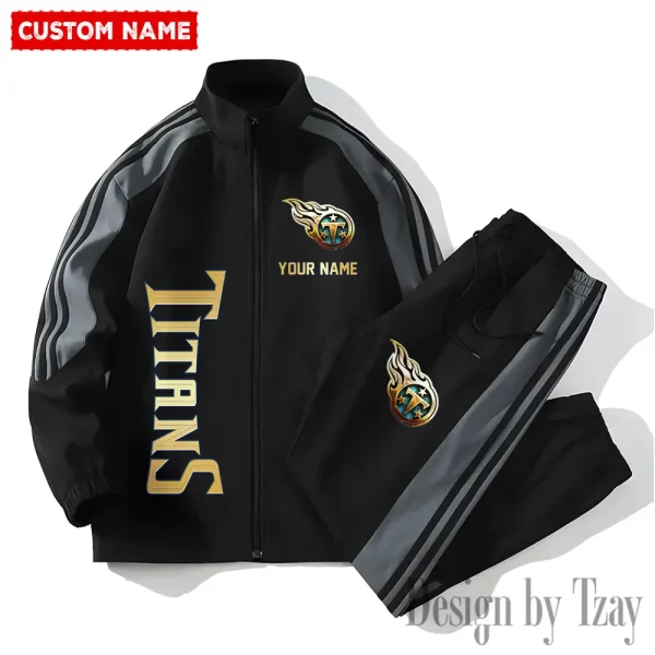 Tennessee Titans NFL 2 Piece Casual Athletic Jogging Warm Up S9VSS2PS454 - Image 3
