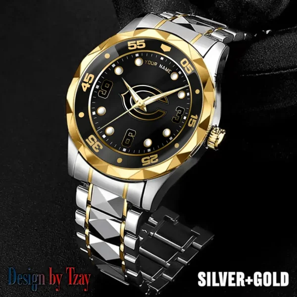 Chicago Bears Luxury Diamond Men Wristwatch Trending 2025 SPTDMW390