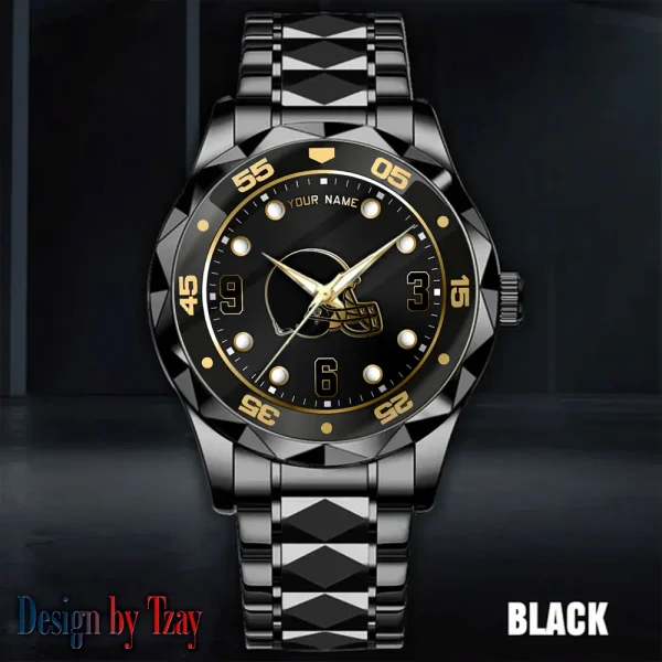 Cleveland Browns Luxury Diamond Men Wristwatch Trending 2025 SPTDMW392 - Image 5