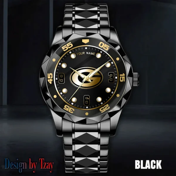 Green Bay Packers Luxury Diamond Men Wristwatch Trending 2025 SPTDMW396 - Image 5