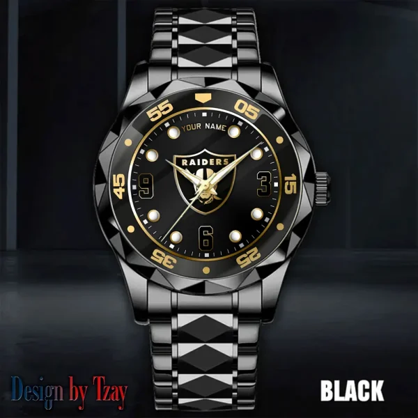 Las Vegas Raiders Luxury Diamond Men Wristwatch Trending 2025 SPTDMW401 - Image 4