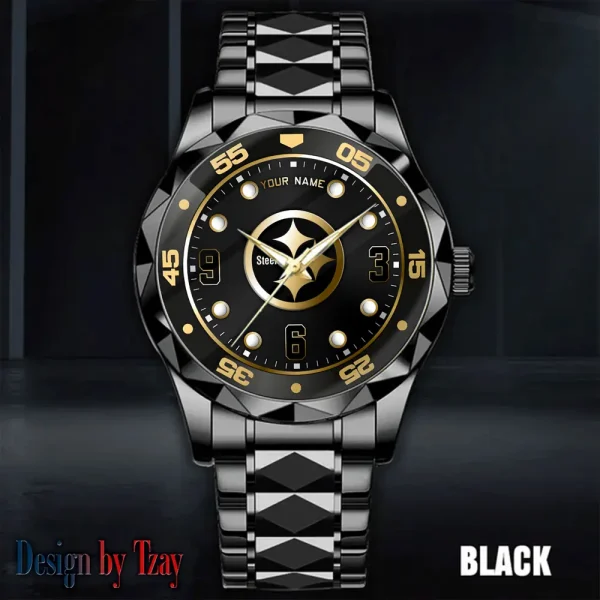 Pittsburgh Steelers Luxury Diamond Men Wristwatch Trending 2025 SPTDMW411 - Image 4