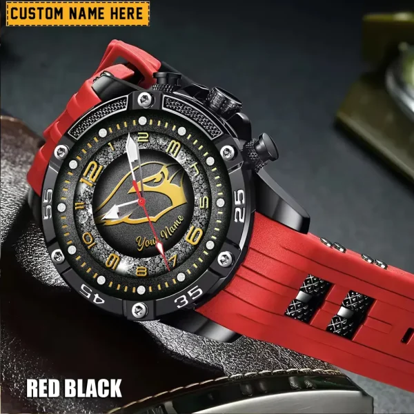 Arizona Cardinals Silicon Strap Fashion Wrist Watch Trending 2025 SPTSSFWW098 - Image 6