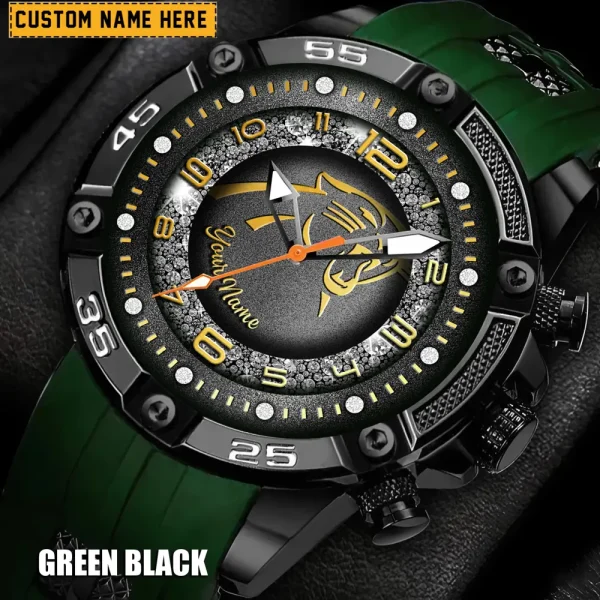 Carolina Panthers Silicon Strap Fashion Wrist Watch Trending 2025 SPTSSFWW100 - Image 5