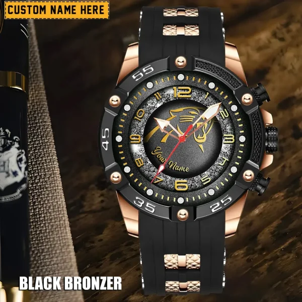 Carolina Panthers Silicon Strap Fashion Wrist Watch Trending 2025 SPTSSFWW100