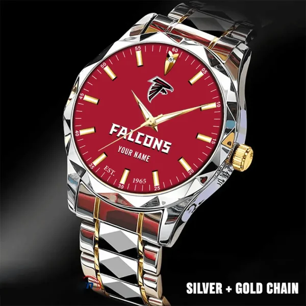 Atlanta Falcons Luxury Diamond Men Wristwatch Trending 2025 SPTDMW418 - Image 2