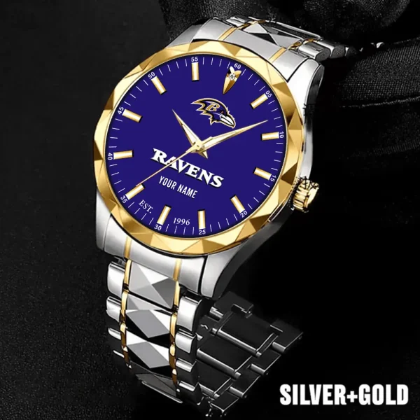Baltimore Ravens Luxury Diamond Men Wristwatch Trending 2025 SPTDMW419