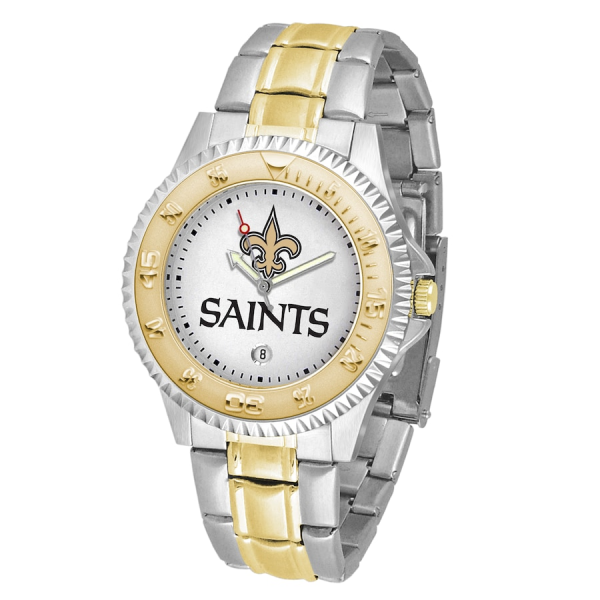 New Orleans Saints Two-Tone Zone Watch SPTAPSW006