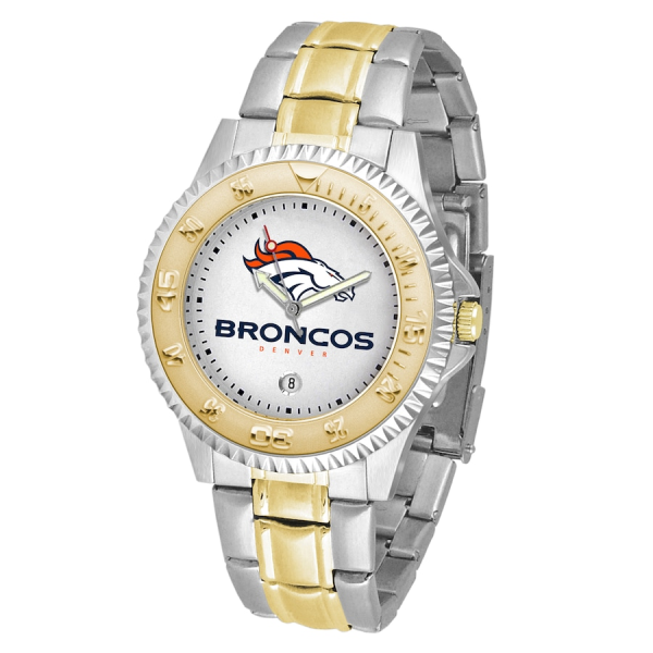 Denver Broncos Two-Tone Zone Watch SPTAPSW011