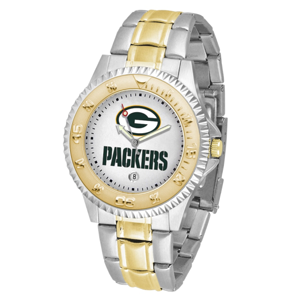 Green Bay Packers Two-Tone Zone Watch SPTAPSW012