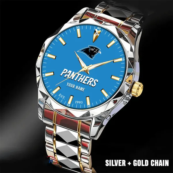 Carolina Panthers Luxury Diamond Men Wristwatch Trending 2025 SPTDMW421 - Image 2