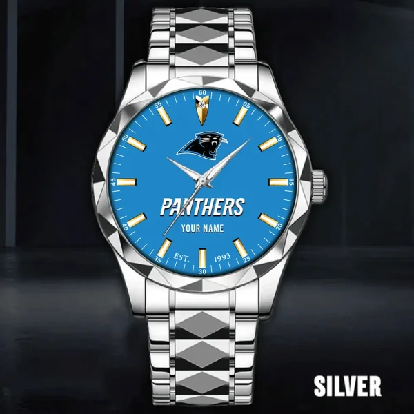 Carolina Panthers Luxury Diamond Men Wristwatch Trending 2025 SPTDMW421 - Image 3