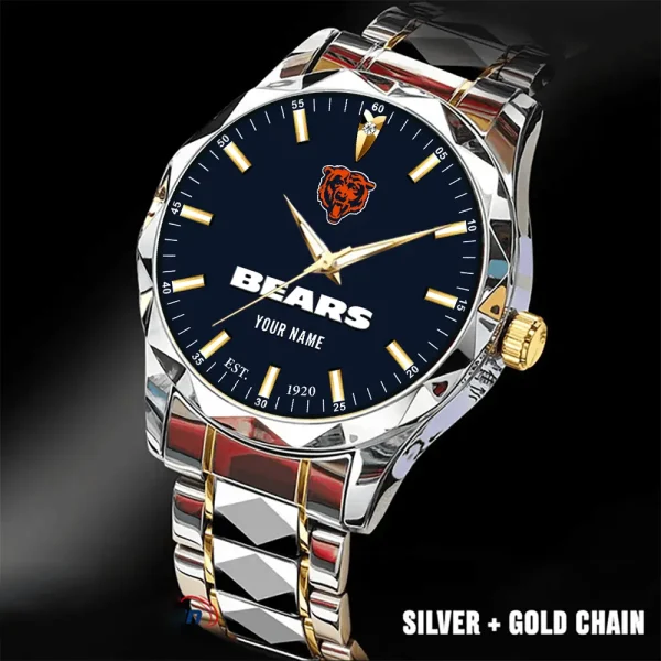 Chicago Bears Luxury Diamond Men Wristwatch Trending 2025 SPTDMW422 - Image 2