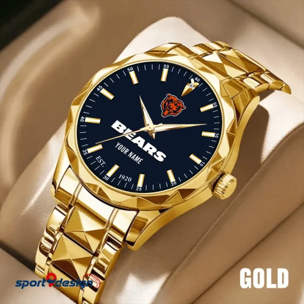 Chicago Bears Luxury Diamond Men Wristwatch Trending 2025 SPTDMW422 - Image 3