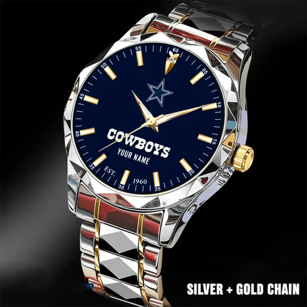 Dallas Cowboys Luxury Diamond Men Wristwatch Trending 2025 SPTDMW425 - Image 2