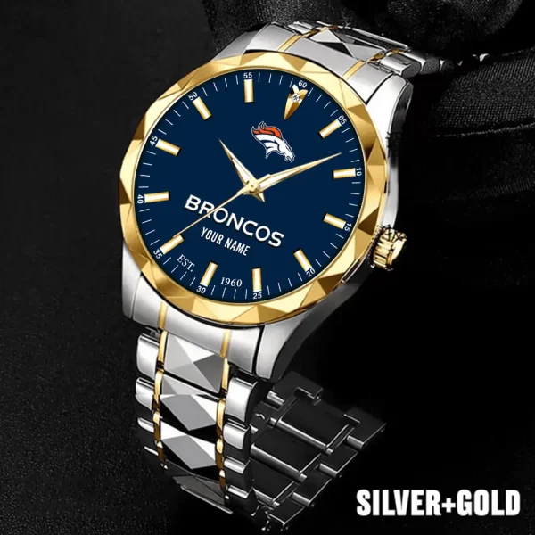 Denver Broncos Luxury Diamond Men Wristwatch Trending 2025 SPTDMW426