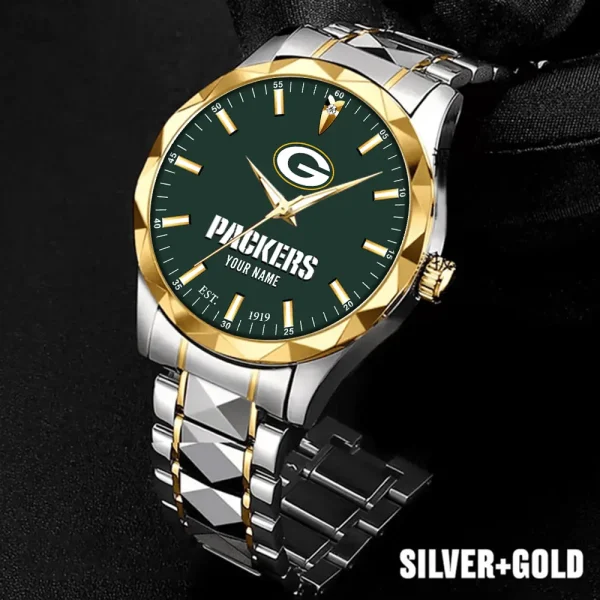 Green Bay Packers Luxury Diamond Men Wristwatch Trending 2025 SPTDMW428