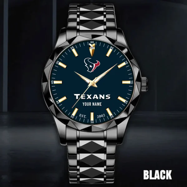 Houston Texans Luxury Diamond Men Wristwatch Trending 2025 SPTDMW429 - Image 3