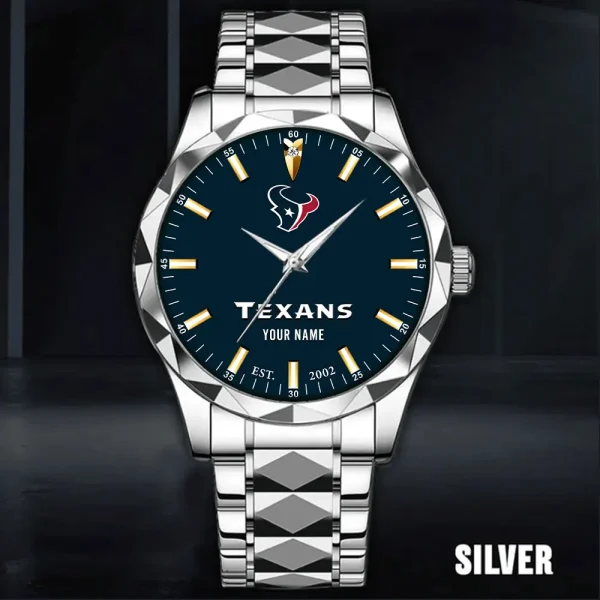 Houston Texans Luxury Diamond Men Wristwatch Trending 2025 SPTDMW429 - Image 5