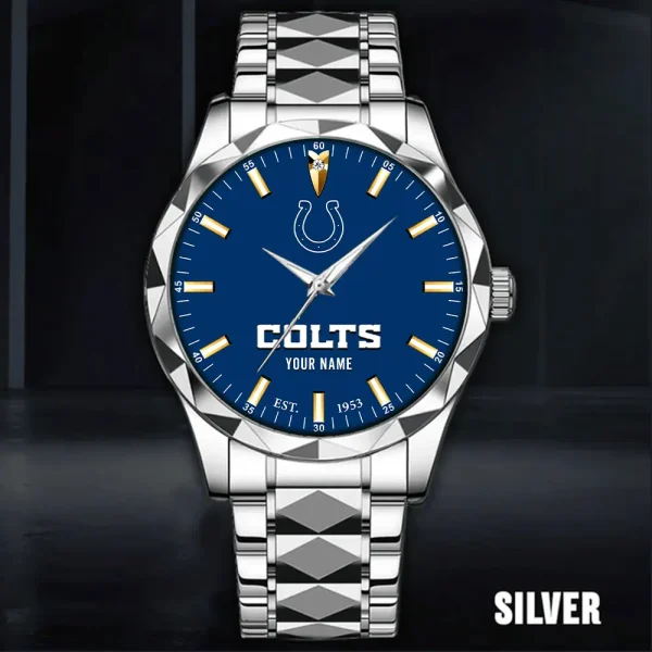 Indianapolis Colts Luxury Diamond Men Wristwatch Trending 2025 SPTDMW430 - Image 4