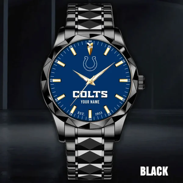 Indianapolis Colts Luxury Diamond Men Wristwatch Trending 2025 SPTDMW430 - Image 5