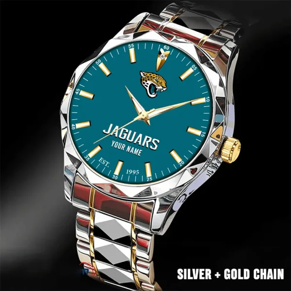 Jacksonville Jaguars Luxury Diamond Men Wristwatch Trending 2025 SPTDMW431 - Image 2