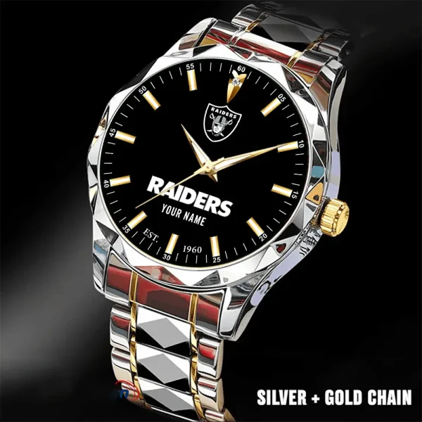 Las Vegas Raiders Luxury Diamond Men Wristwatch Trending 2025 SPTDMW433 - Image 2