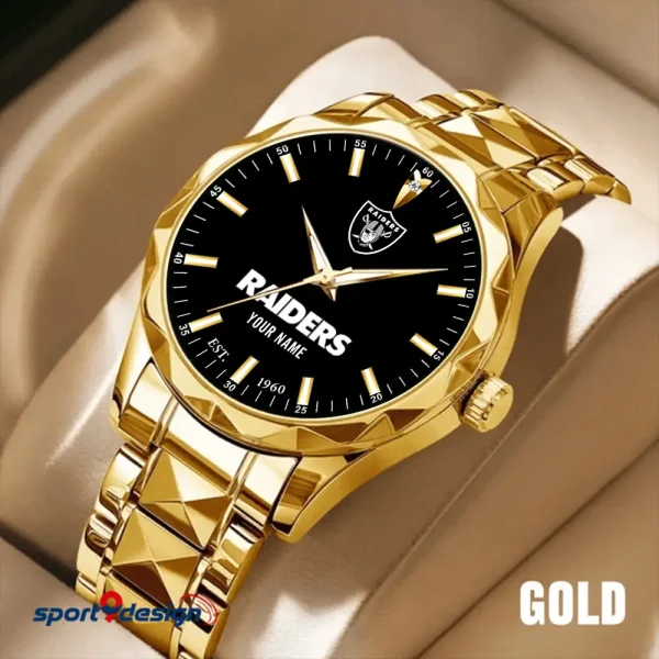 Las Vegas Raiders Luxury Diamond Men Wristwatch Trending 2025 SPTDMW433 - Image 3