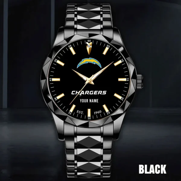 Los Angeles Chargers Luxury Diamond Men Wristwatch Trending 2025 SPTDMW434 - Image 4