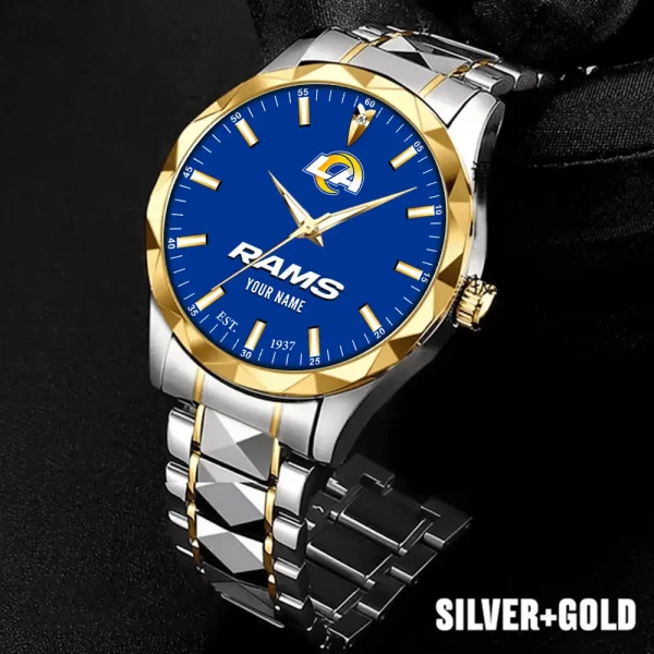 Los Angeles Rams Luxury Diamond Men Wristwatch Trending 2025 SPTDMW435