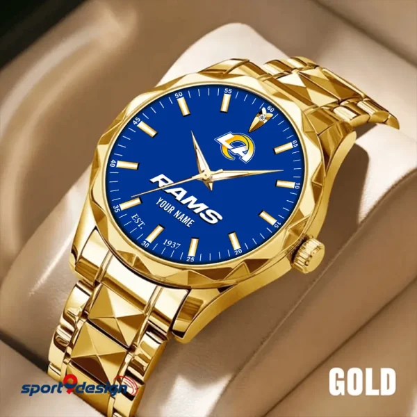 Los Angeles Rams Luxury Diamond Men Wristwatch Trending 2025 SPTDMW435 - Image 3