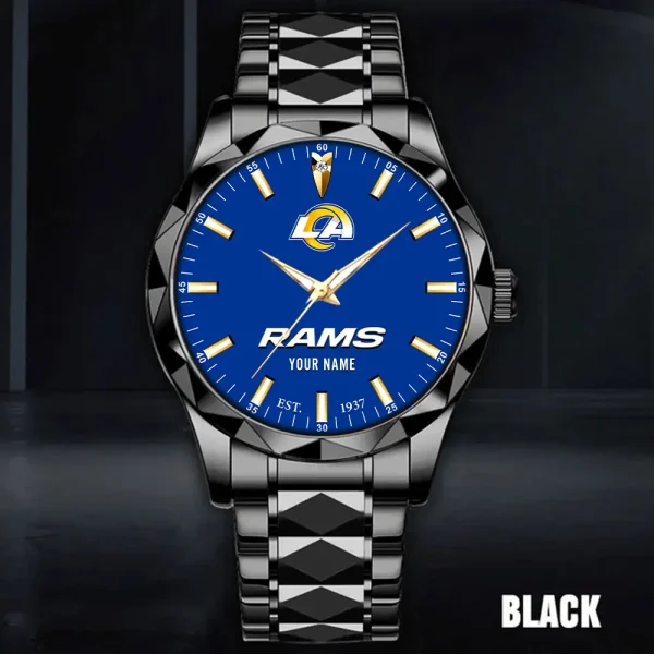 Los Angeles Rams Luxury Diamond Men Wristwatch Trending 2025 SPTDMW435 - Image 4