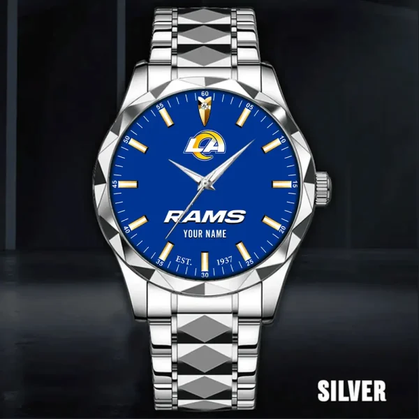 Los Angeles Rams Luxury Diamond Men Wristwatch Trending 2025 SPTDMW435 - Image 5