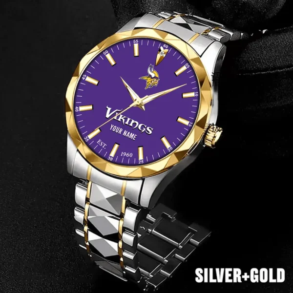 Minnesota Vikings Luxury Diamond Men Wristwatch Trending 2025 SPTDMW437