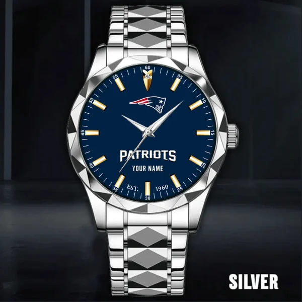 New England Patriots Luxury Diamond Men Wristwatch Trending 2025 SPTDMW438 - Image 3