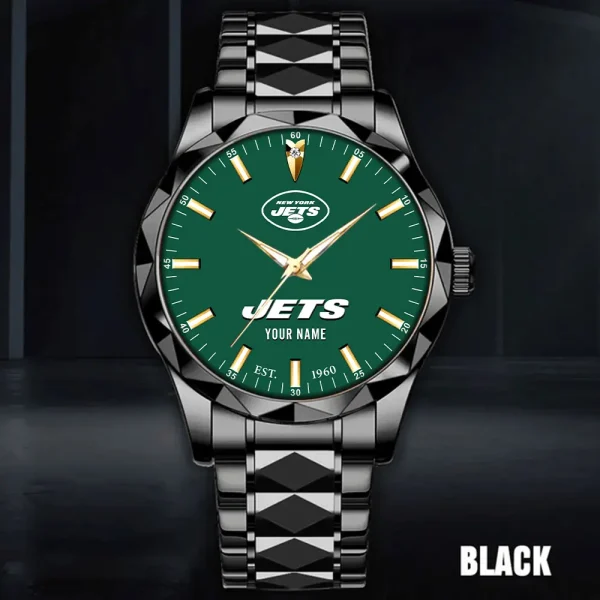 New York Jets Luxury Diamond Men Wristwatch Trending 2025 SPTDMW441 - Image 3