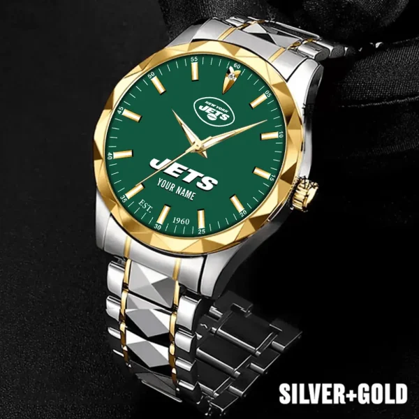 New York Jets Luxury Diamond Men Wristwatch Trending 2025 SPTDMW441