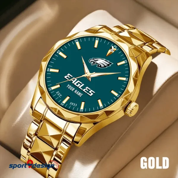 Philadelphia Eagles Luxury Diamond Men Wristwatch Trending 2025 SPTDMW442 - Image 4