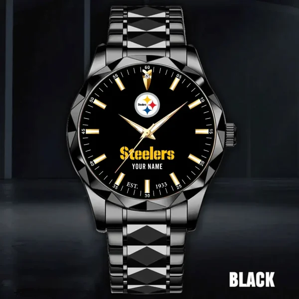 Pittsburgh Steelers Luxury Diamond Men Wristwatch Trending 2025 SPTDMW443 - Image 4