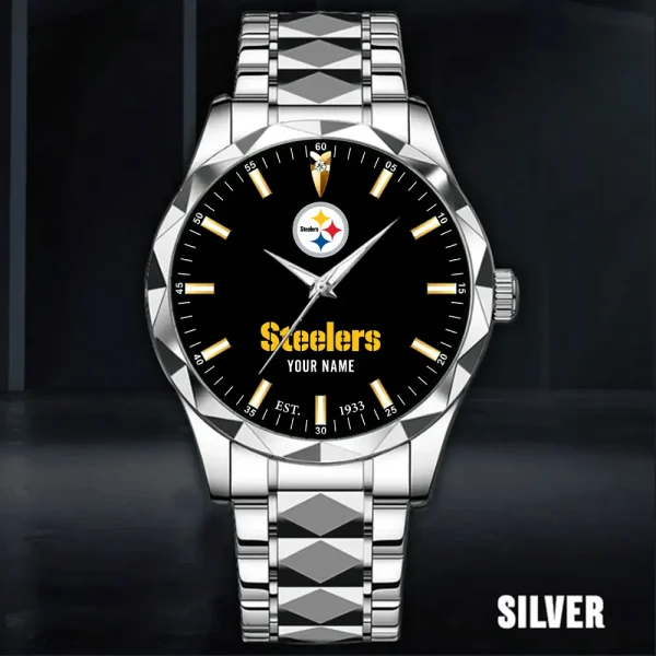 Pittsburgh Steelers Luxury Diamond Men Wristwatch Trending 2025 SPTDMW443 - Image 5