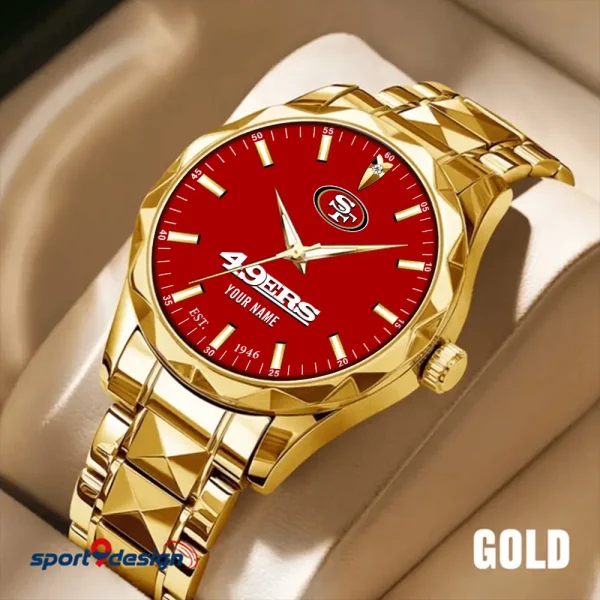San Francisco 49ers Luxury Diamond Men Wristwatch Trending 2025 SPTDMW444 - Image 3